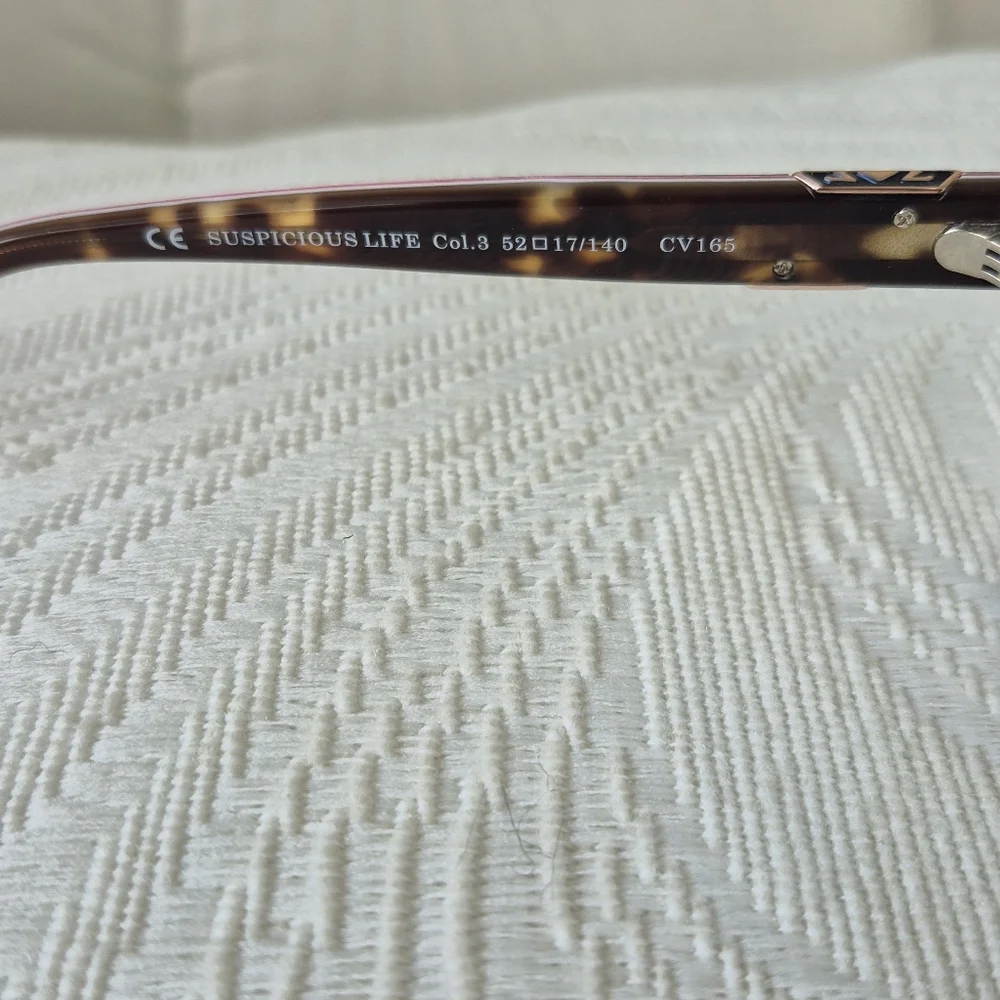 Coco Song Women's Eyeglasses CV165 Suspicious Life Col 3 53/17/140 New & Case